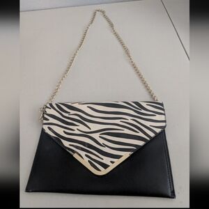 Vintage Rare Retro Fashion Animal Print Crossbody Purse Bag Clutch Trendy Gift